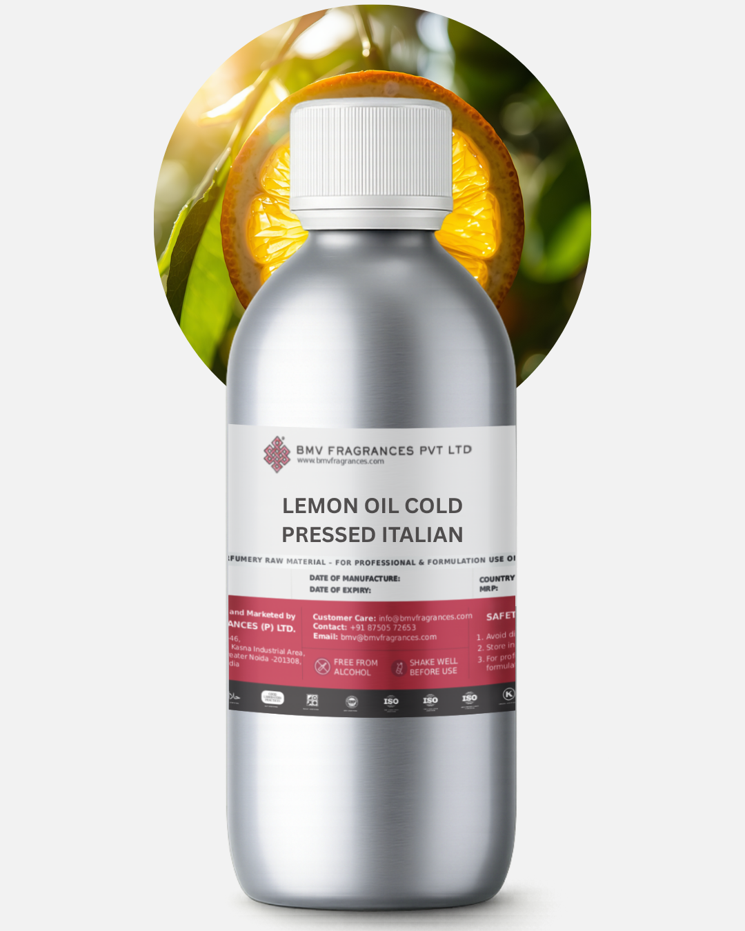 Lemon Oil Cold Pressed Italian